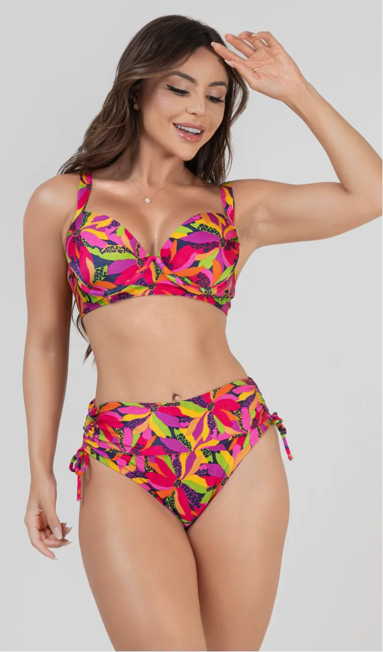 Biquíni Meia Taça + Hot Pant Estrela Do Mar Realeza