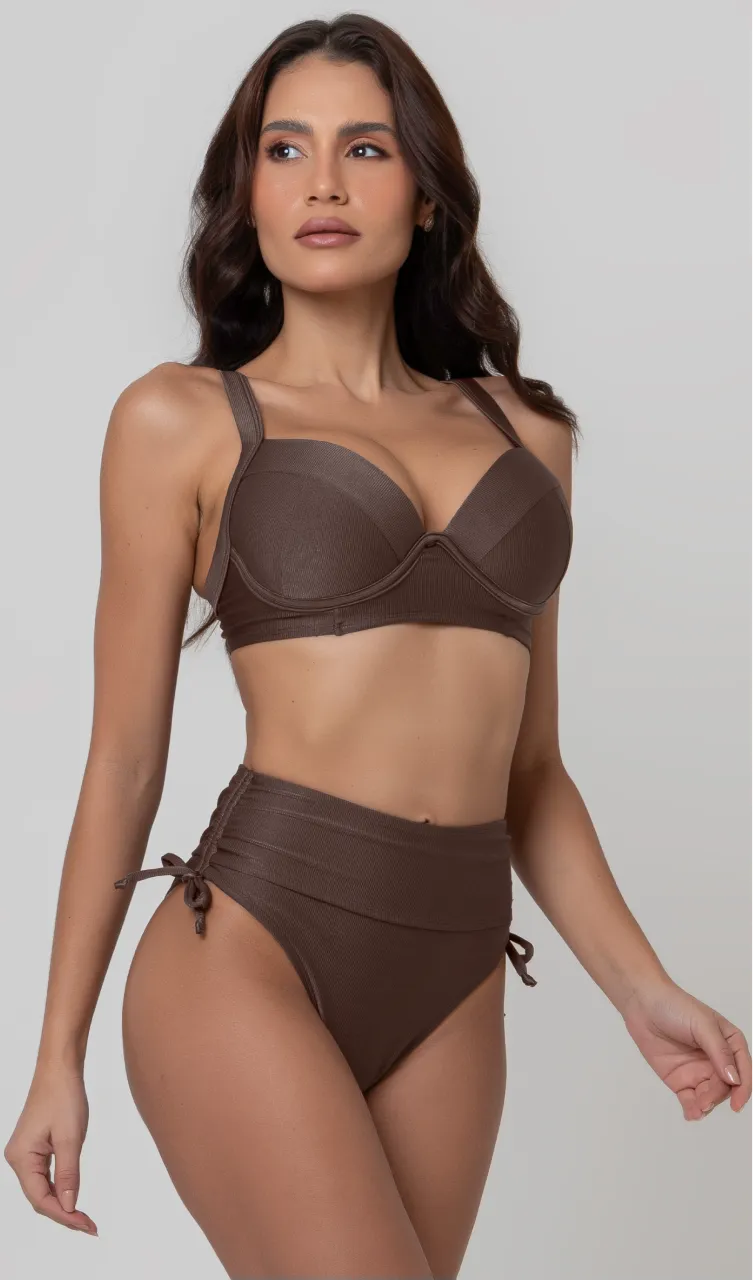 Biquíni Meia Taça + Hot Pant Estrela Do Mar Lux