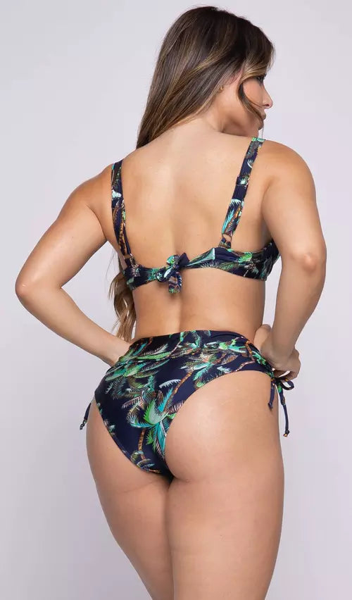 Biquíni Meia Taça + Hot Pant Estrela Do Mar Palmiers