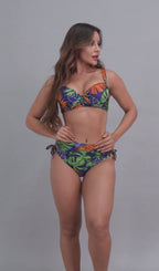 Biquíni Meia Taça + Hot Pant Estrela Do Mar Amazônia