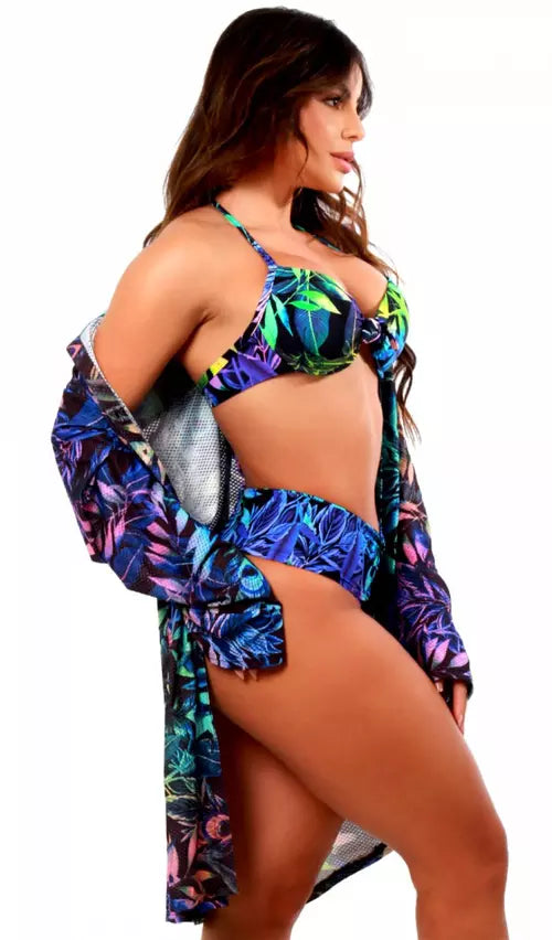 Saída De Praia Shirt Feathers