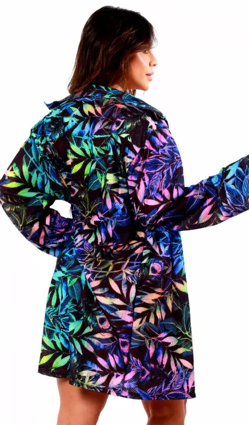 Saída De Praia Shirt Feathers